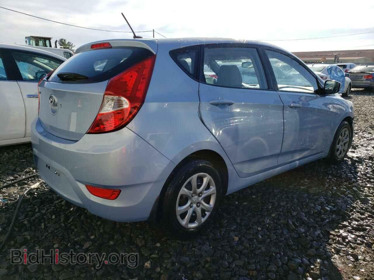 2013 HYUNDAI ACCENT - VIN: KMHCT5AE1DU128625 - Фото 3