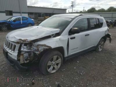 2011 Jeep COMPASS Sport, белый — VIN 1J4NF1FB6BD276675, Copart