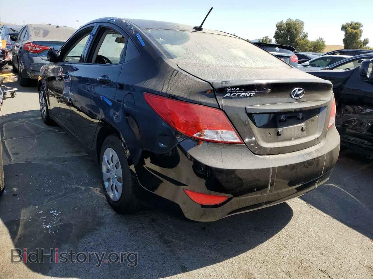 2017 HYUNDAI ACCENT - VIN: KMHCT4AE1HU374865 - Фото 2