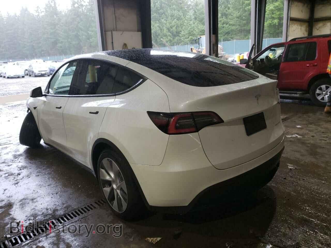 2021 TESLA MODEL Y - VIN: 5YJYGDEE8MF091424 - Фото 3