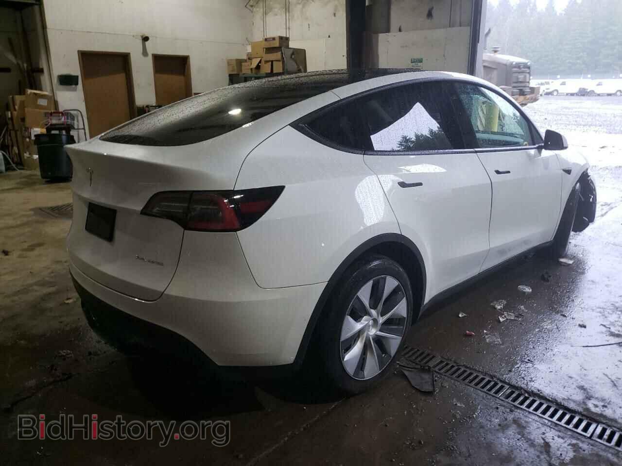 2021 TESLA MODEL Y - VIN: 5YJYGDEE8MF091424 - Фото 4