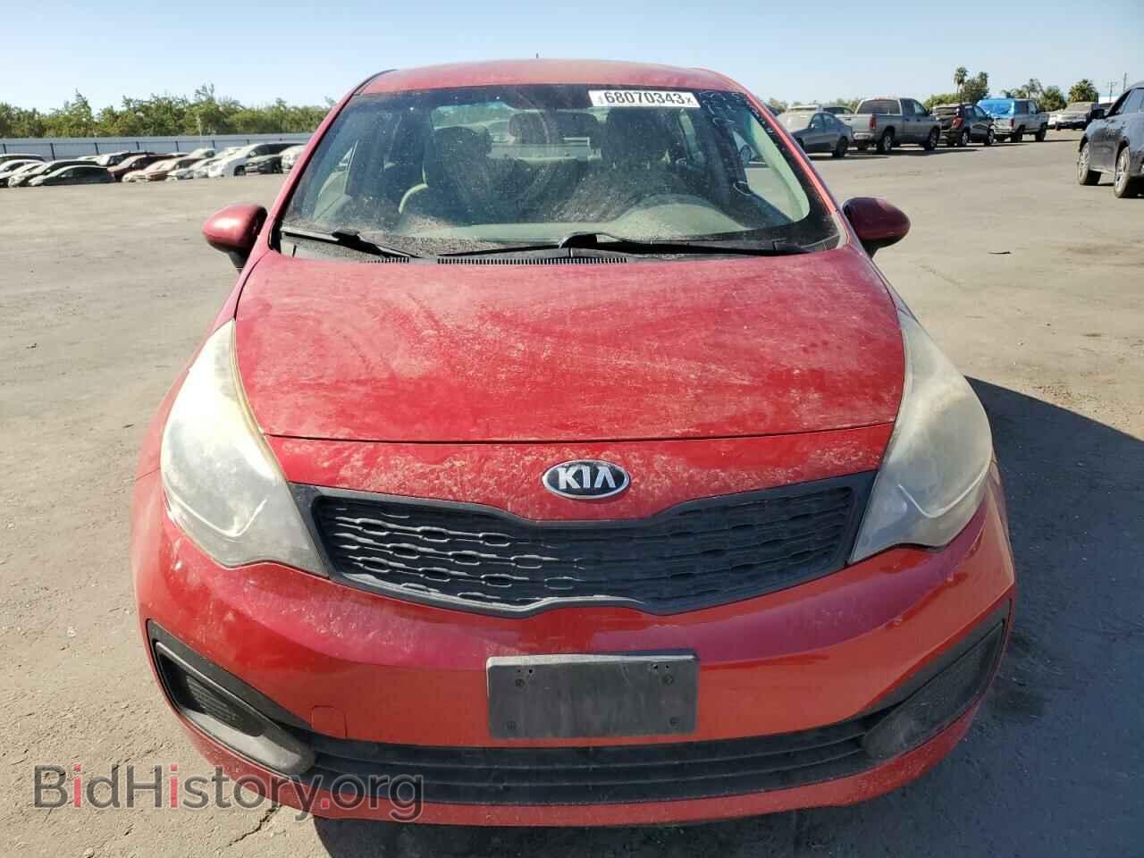 2013 KIA RIO - VIN: KNADM4A31D6300037 - Фото 5