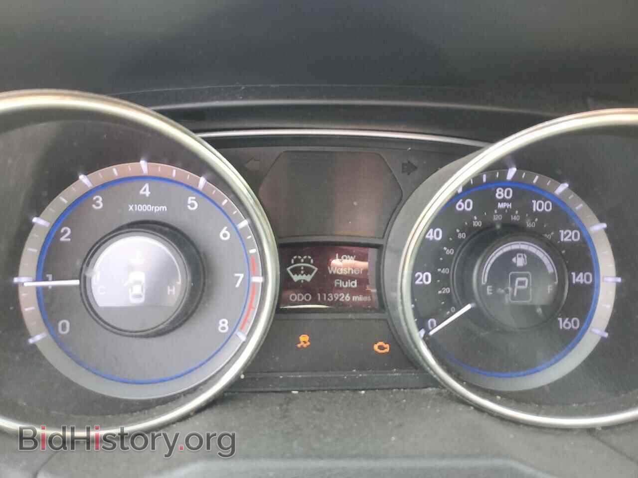 2012 HYUNDAI SONATA - VIN: 5NPEC4AB6CH436363 - Фото 9