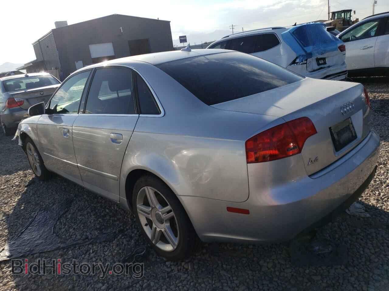 2007 AUDI A4 - VIN: WAUAF78E07A137243 - Фото 2