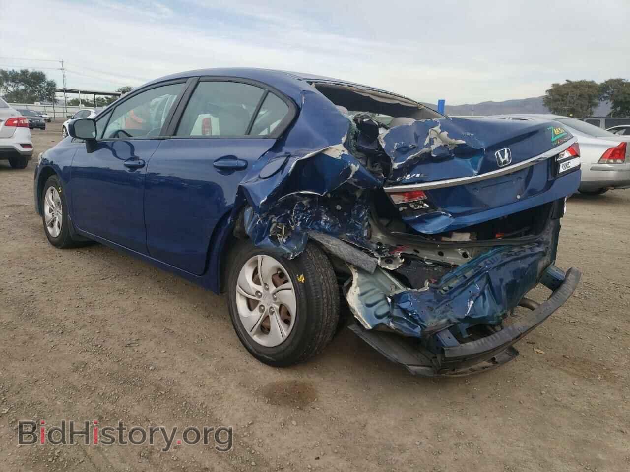 2014 HONDA CIVIC - VIN: 19XFB2F55EE077674 - Фото 2