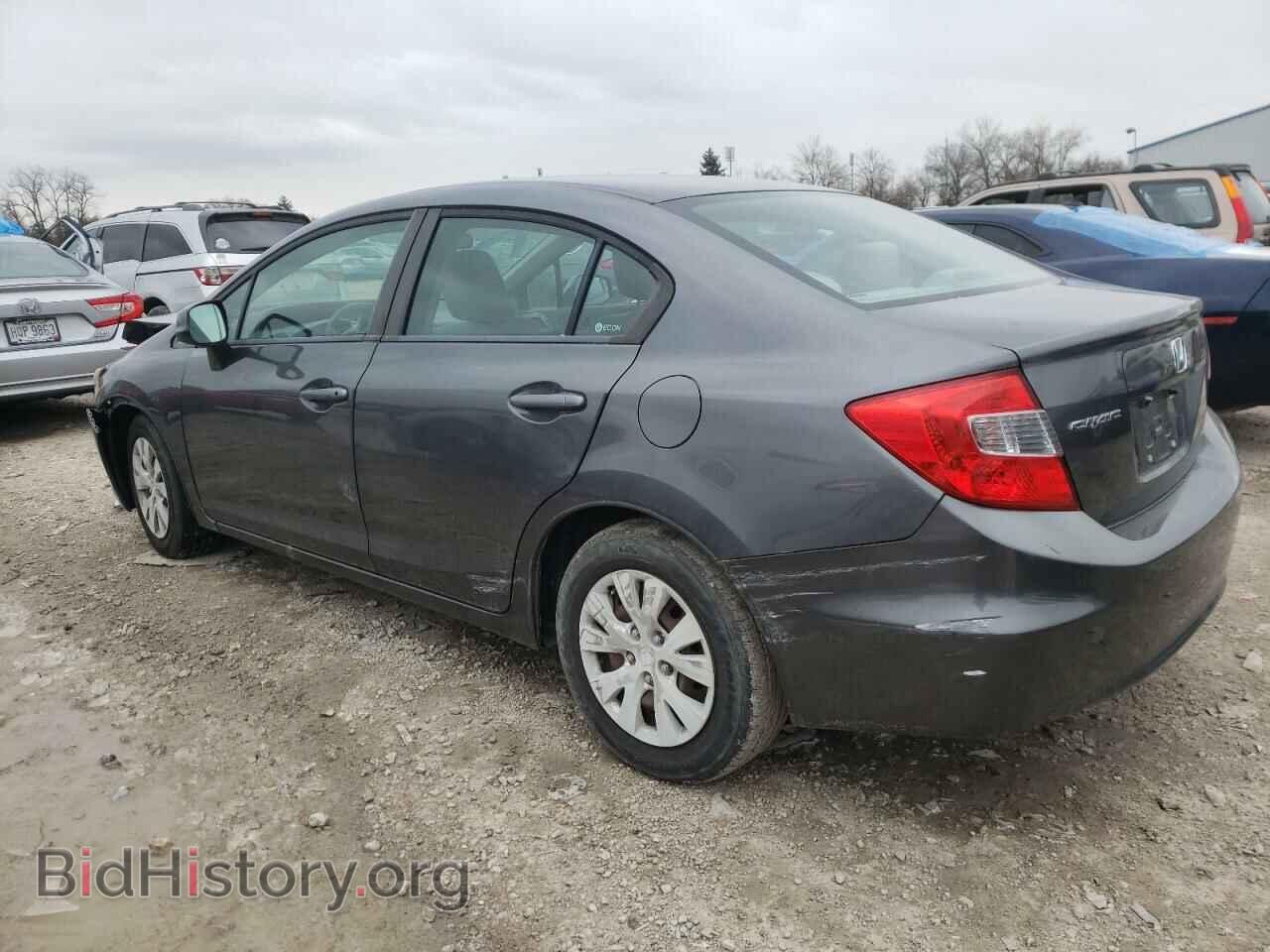 2012 HONDA CIVIC - VIN: 2HGFB2F58CH332448 - Фото 2