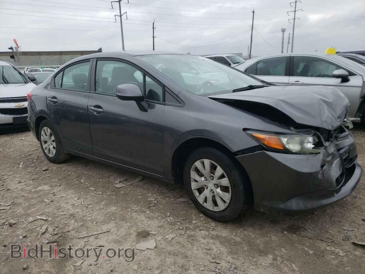 2012 HONDA CIVIC - VIN: 2HGFB2F58CH332448 - Фото 4