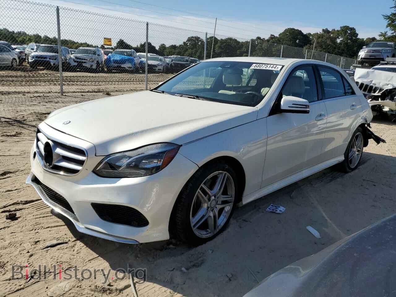 Photo WDDHF8JB0EA849942 - MERCEDES-BENZ E-CLASS 2014