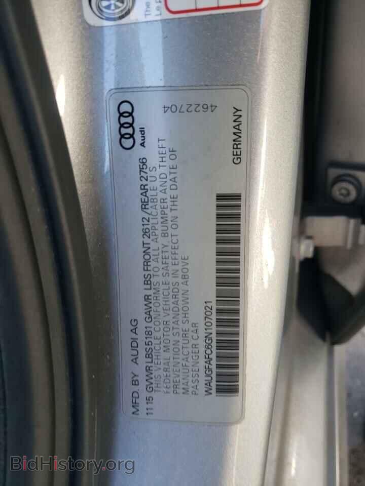 2016 AUDI A6 - VIN: WAUGFAFC6GN107021 - Photo 12