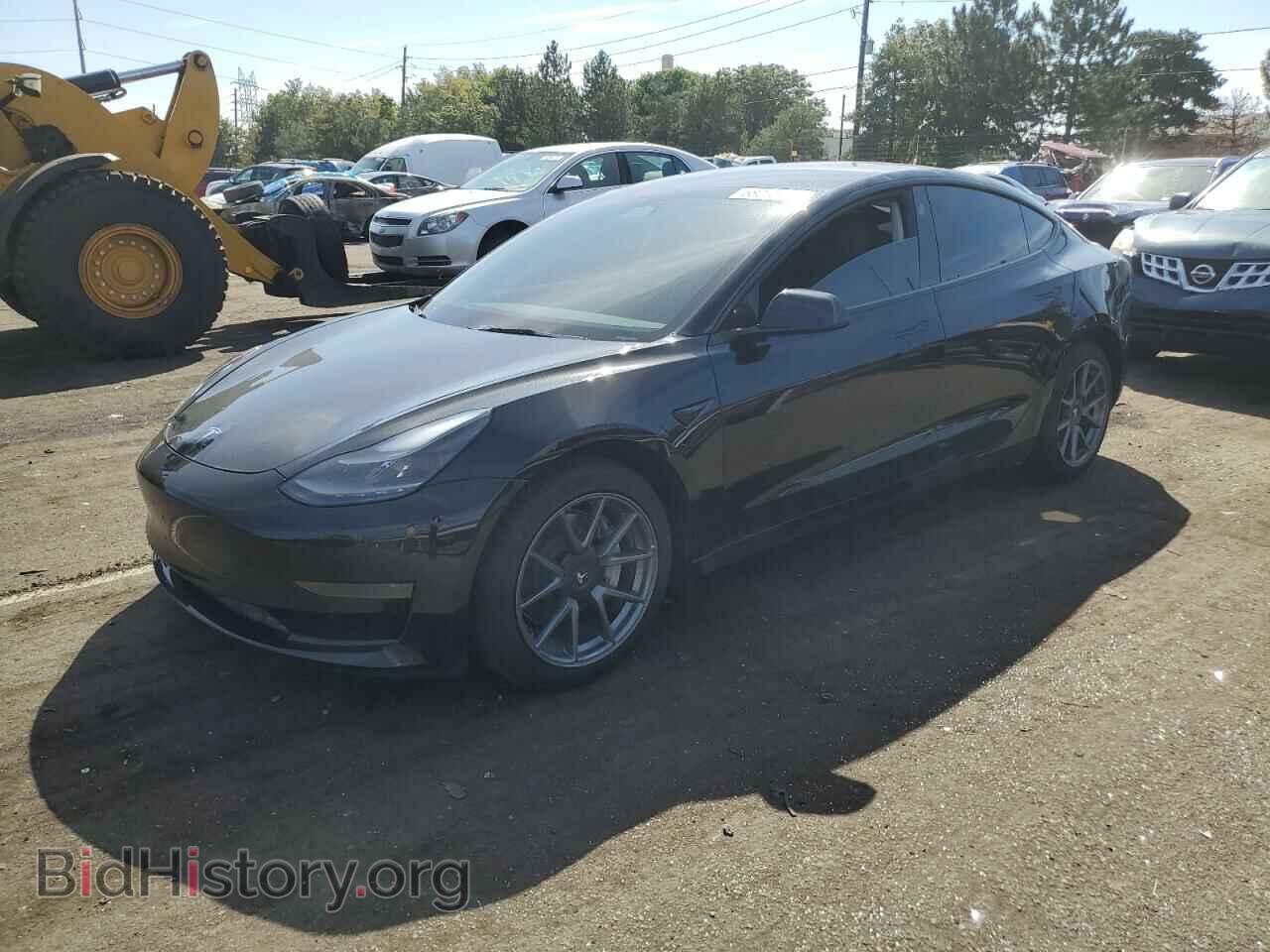 Photo 5YJ3E1EA2NF250791 - TESLA MODEL 3 2022