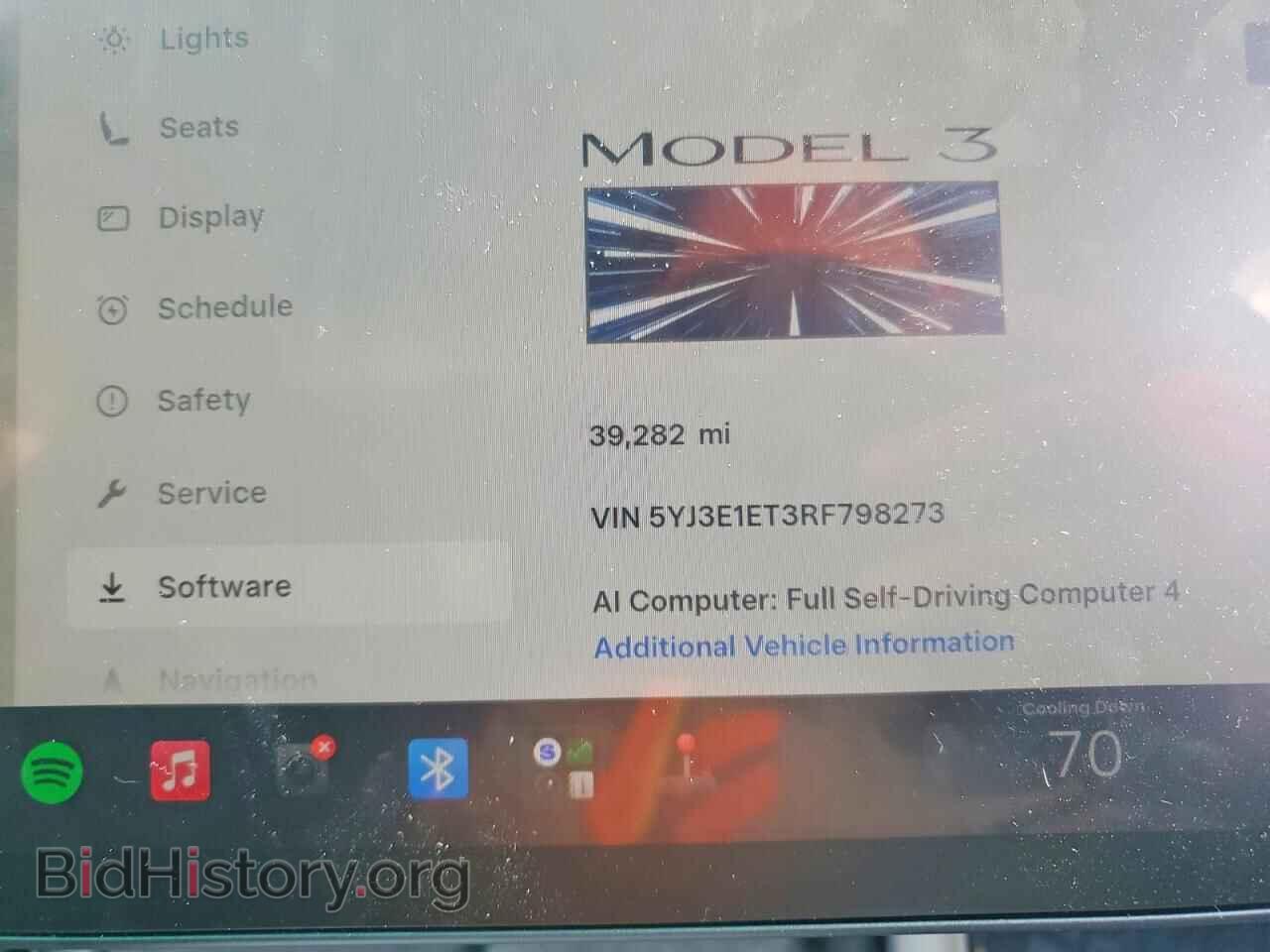 2024 TESLA MODEL 3 - VIN: 5YJ3E1ET3RF798273 - Photo 9