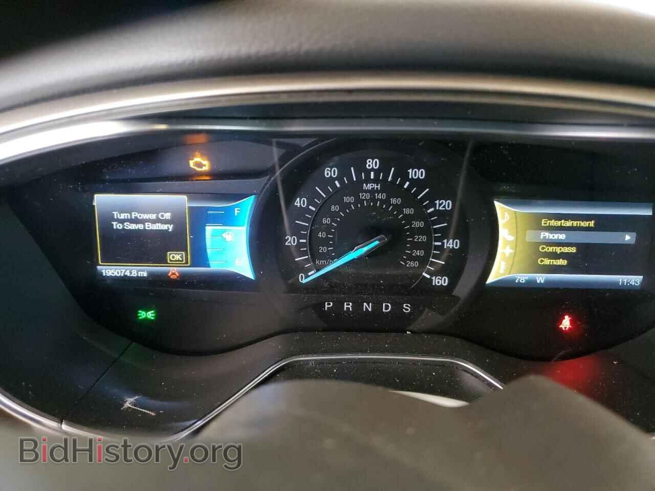 2014 FORD FUSION - VIN: 3FA6P0HDXER266992 - Фото 9