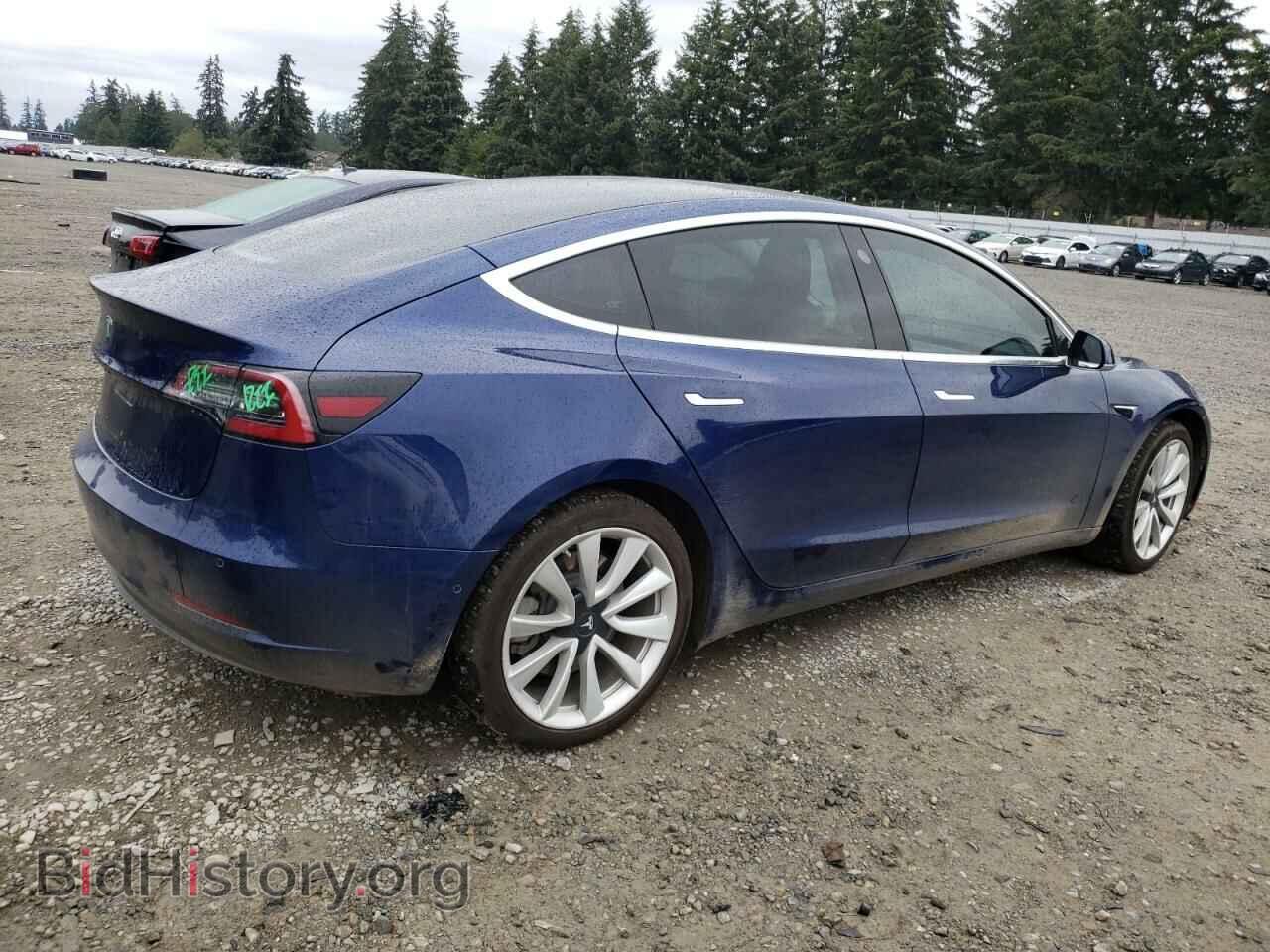 2018 TESLA MODEL 3 - VIN: 5YJ3E1EB4JF092053 - Фото 3