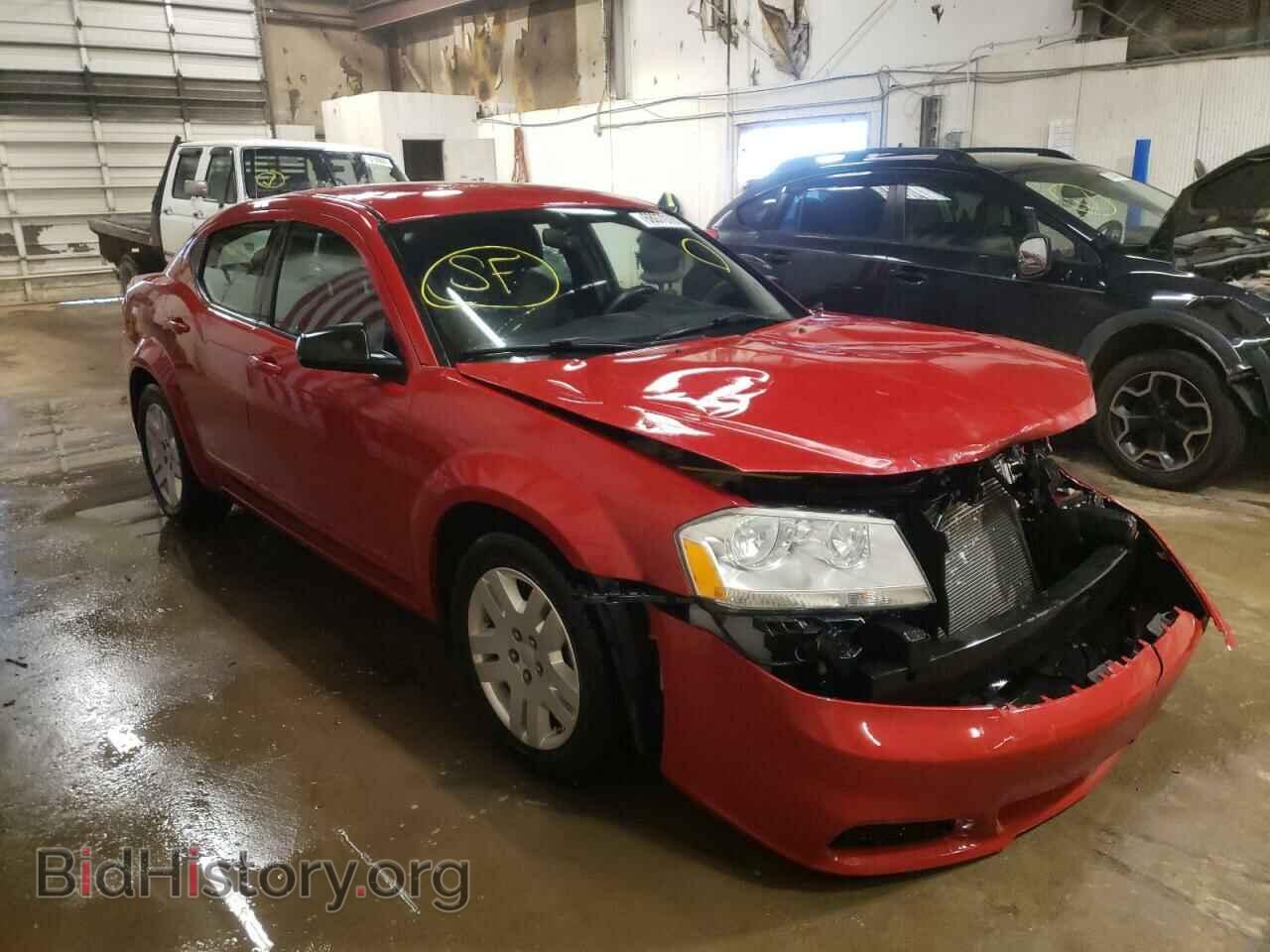 Photo 1C3CDZAB9CN209285 - DODGE AVENGER 2012