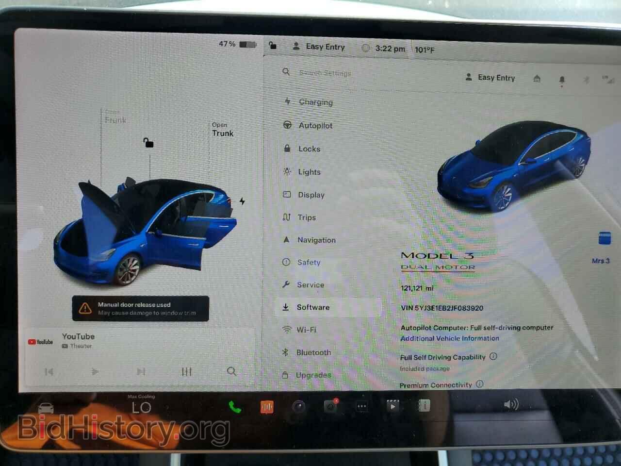 2018 TESLA MODEL 3 - VIN: 5YJ3E1EB2JF083920 - Фото 9