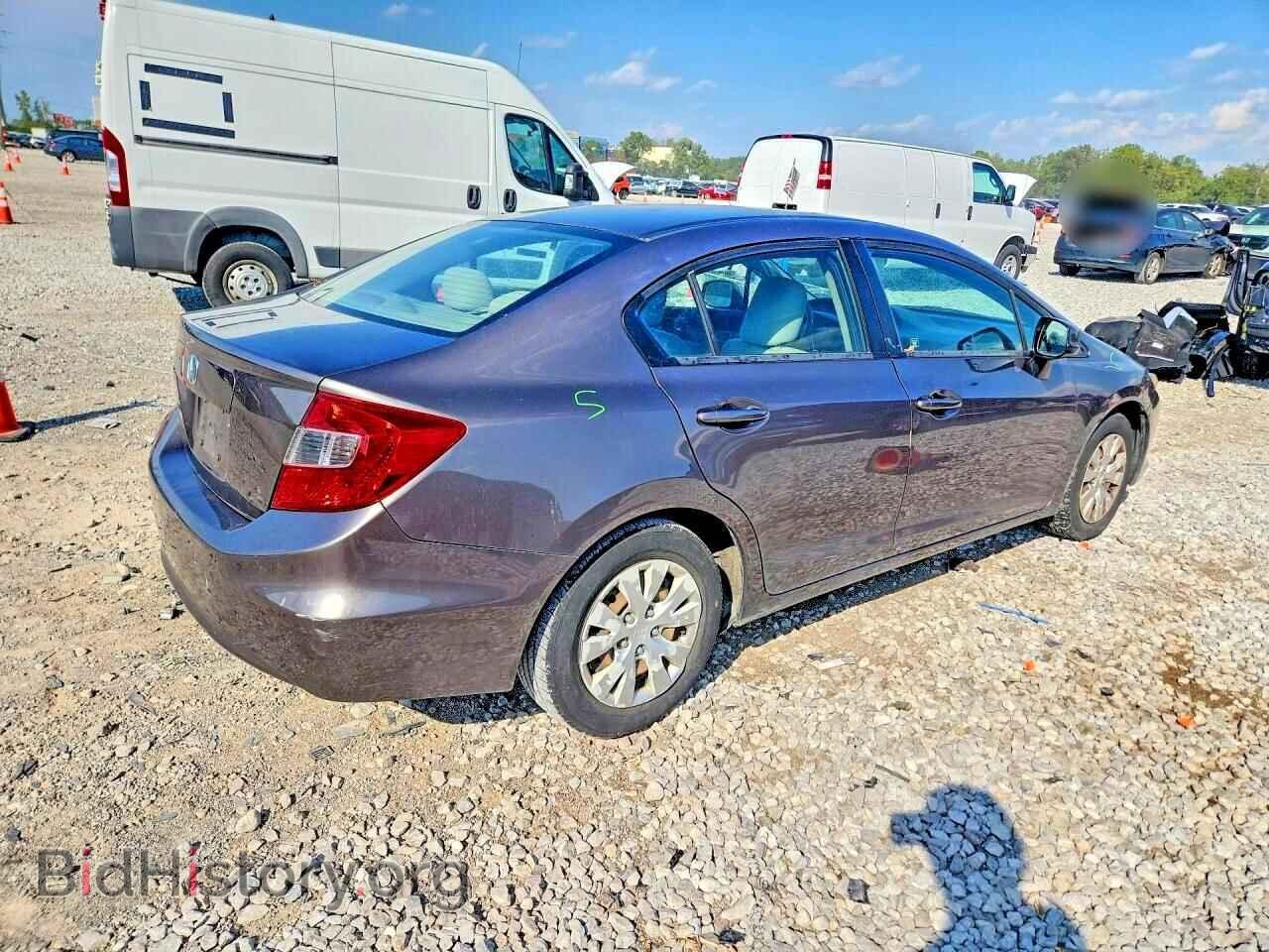 2012 HONDA CIVIC - VIN: 19XFB2F56CE373865 - Photo 3