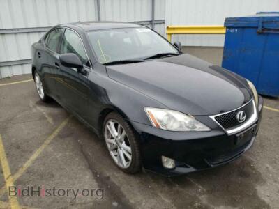 2007 Lexus IS IS 250, черный — VIN JTHBK262872038161, Copart