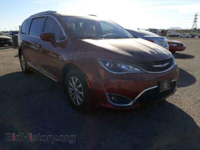 2018 Chrysler PACIFICA PACIFICA T, burgundy — VIN 2C4RC1BG5JR119829, Copart