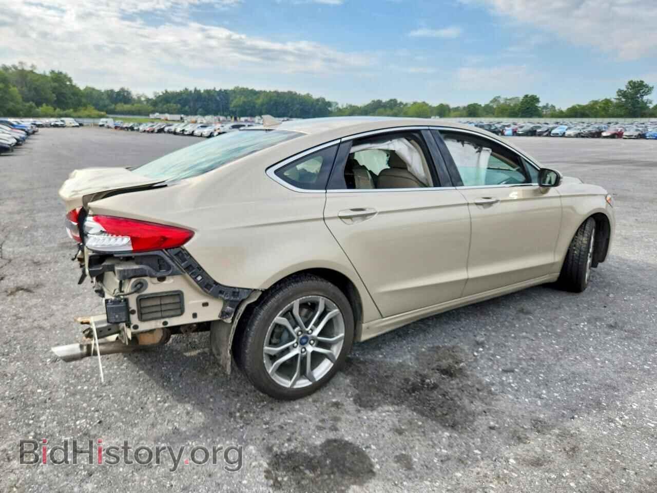 2019 FORD FUSION - VIN: 3FA6P0CD3KR165165 - Фото 3