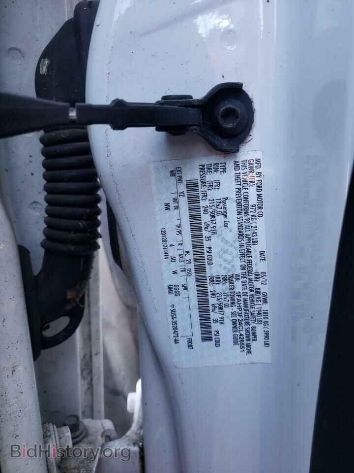 2012 FORD FOCUS - VIN: 1FAHP3F24CL426551 - Фото 12