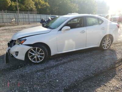 2012 Lexus IS IS 250, белый — VIN JTHCF5C28C5057865, Copart