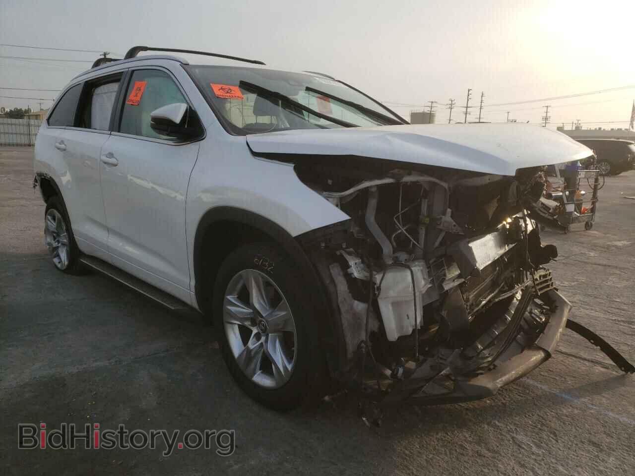 Photo 5TDYZRFH5HS194186 - TOYOTA HIGHLANDER 2017