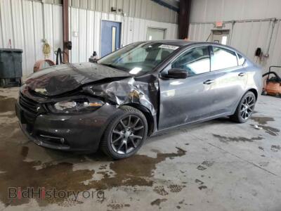 2016 Dodge DART SXT, серый — VIN 1C3CDFBB2GD519805, Copart