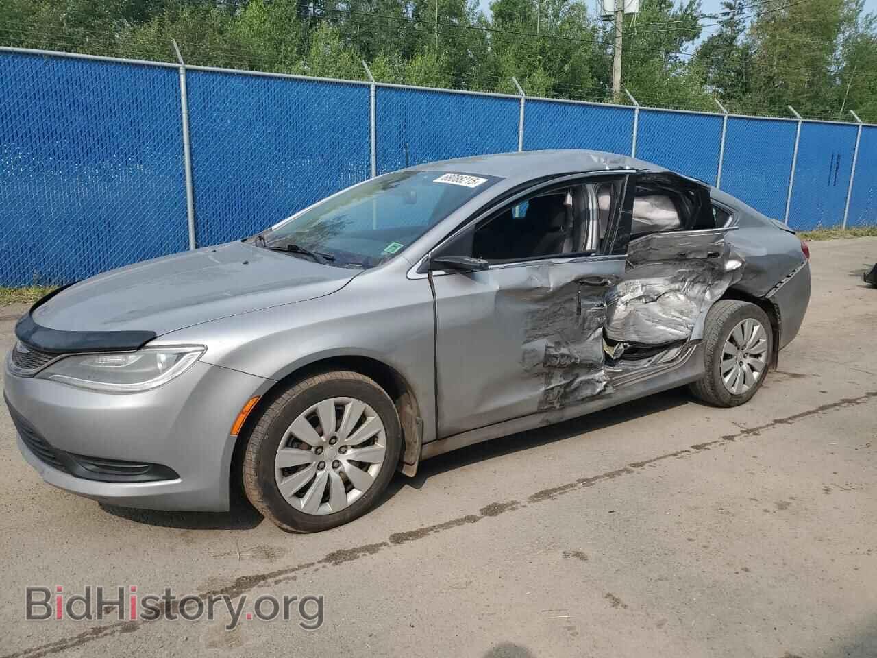 Фотография 1C3CCCFB6FN629809 - CHRYSLER 200 2015