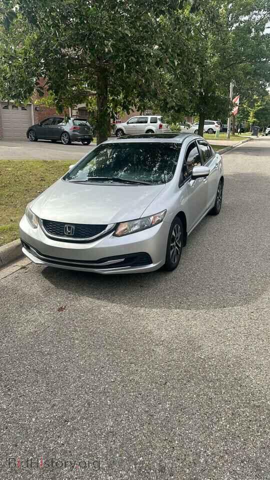 2014 HONDA CIVIC - VIN: 2HGFB2F57EH002559 - Фото 2