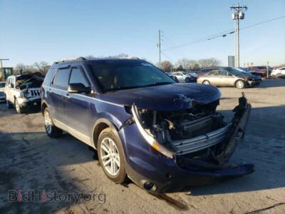 2011 Ford EXPLORER Explorer X, синий — VIN 1FMHK8D89BGA44614, Copart