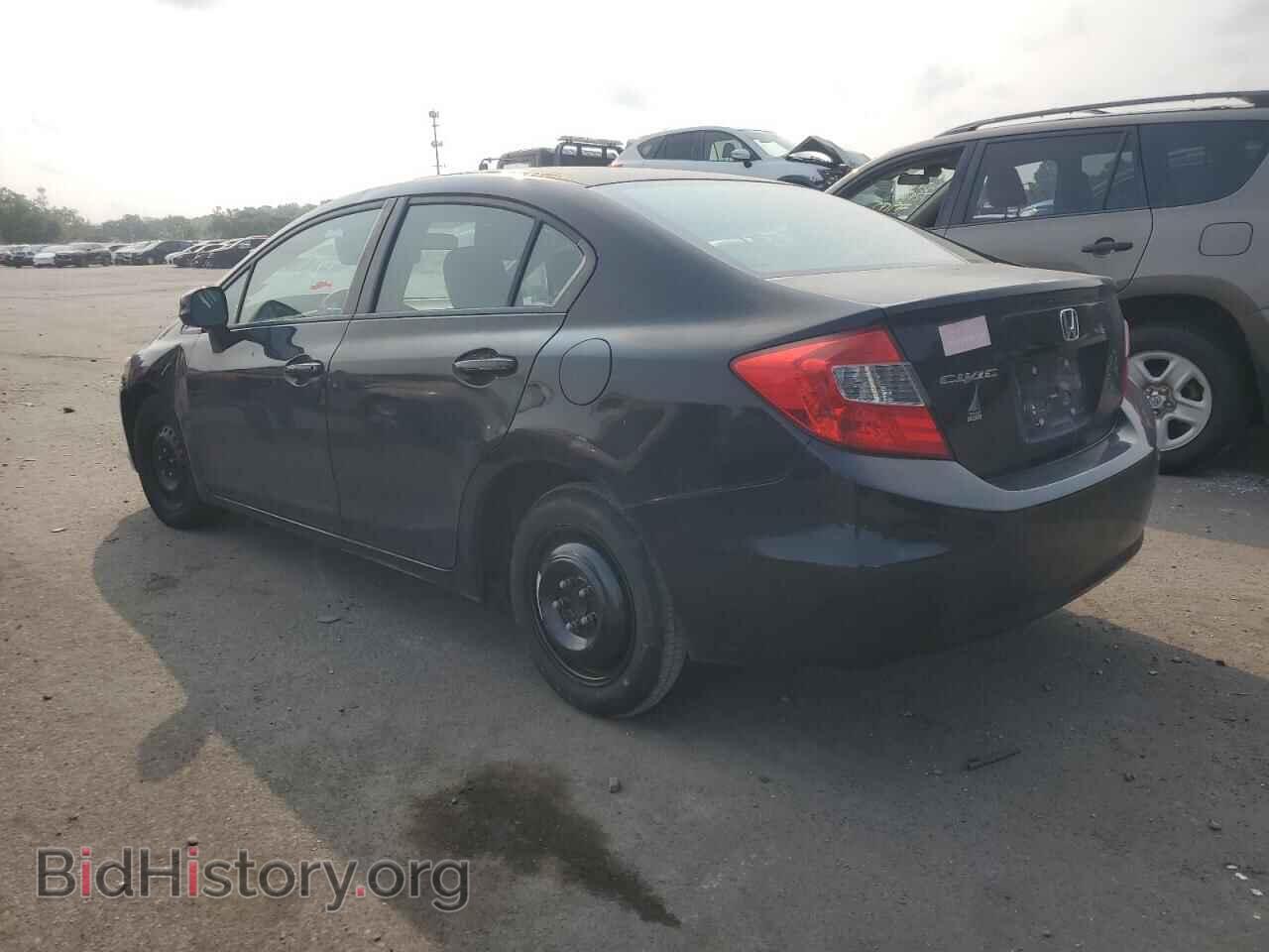 2012 HONDA CIVIC - VIN: 2HGFB2F54CH526958 - Фото 2