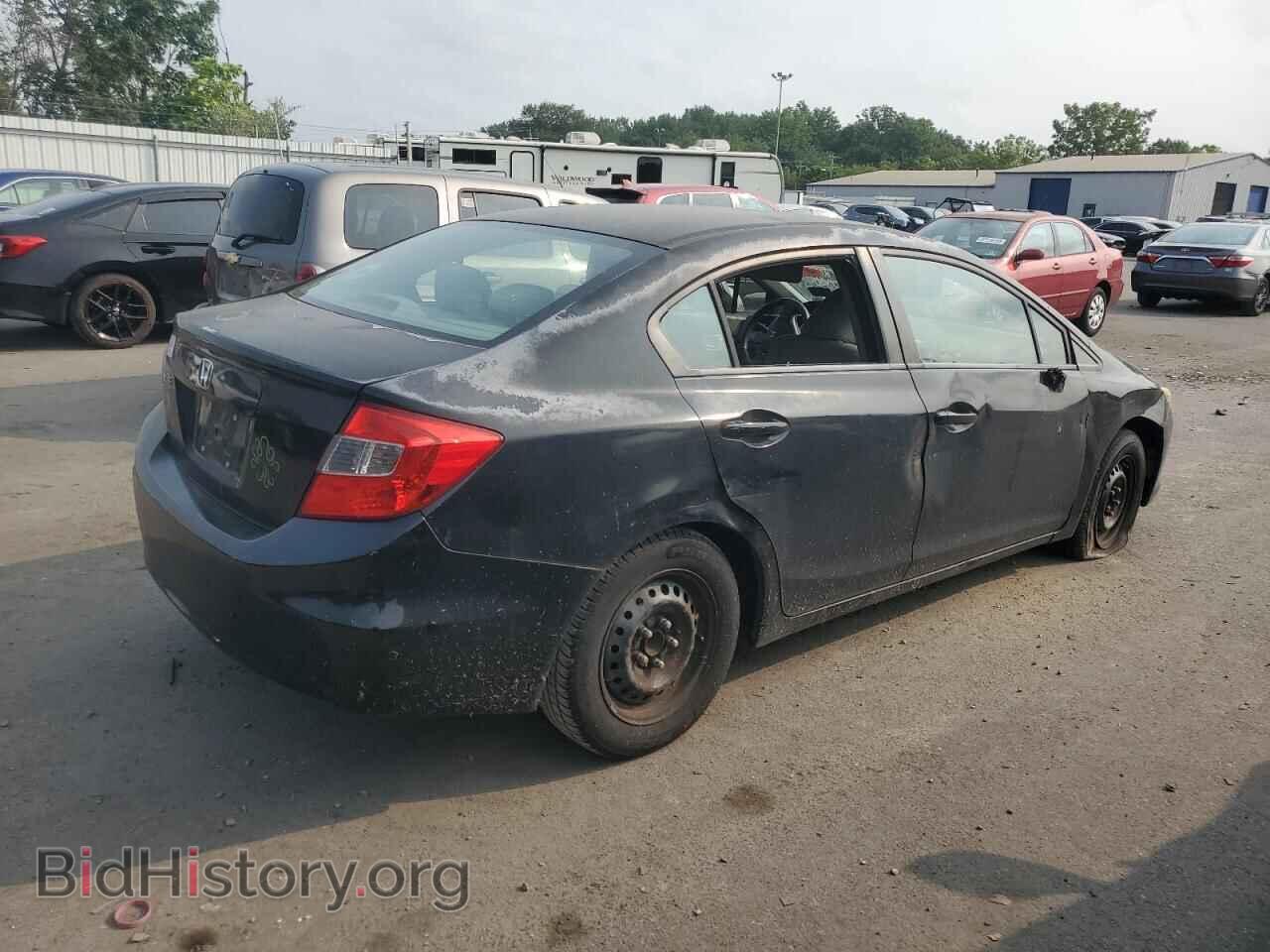 2012 HONDA CIVIC - VIN: 2HGFB2F54CH526958 - Фото 3