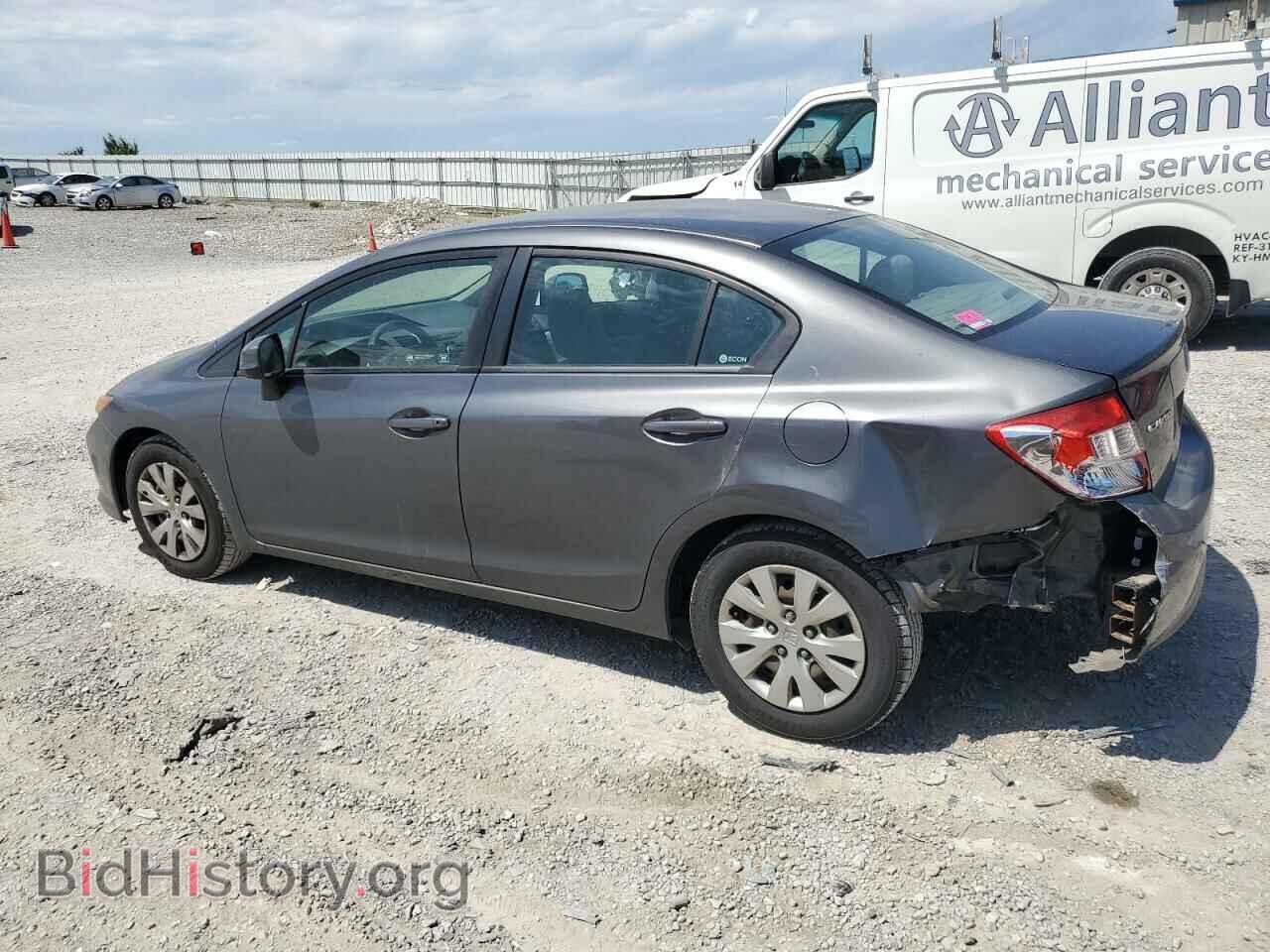 2012 HONDA CIVIC - VIN: 2HGFB2F53CH558218 - Фото 2