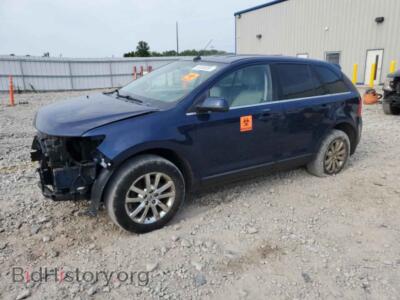 2012 Ford EDGE Limited, blue — VIN 2FMDK4KC7CBA68109, Copart
