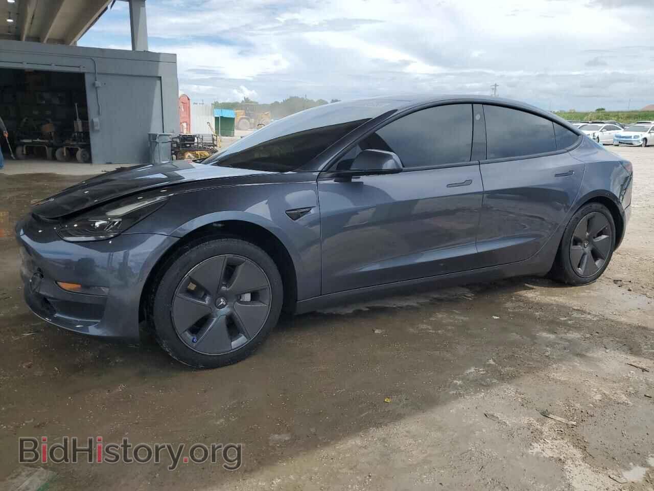 Photo 5YJ3E1EA5NF189372 - TESLA MODEL 3 2022