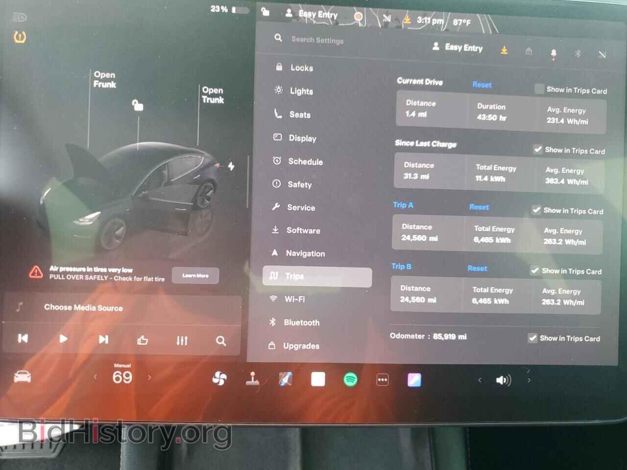 2022 TESLA MODEL 3 - VIN: 5YJ3E1EA5NF189372 - Photo 9