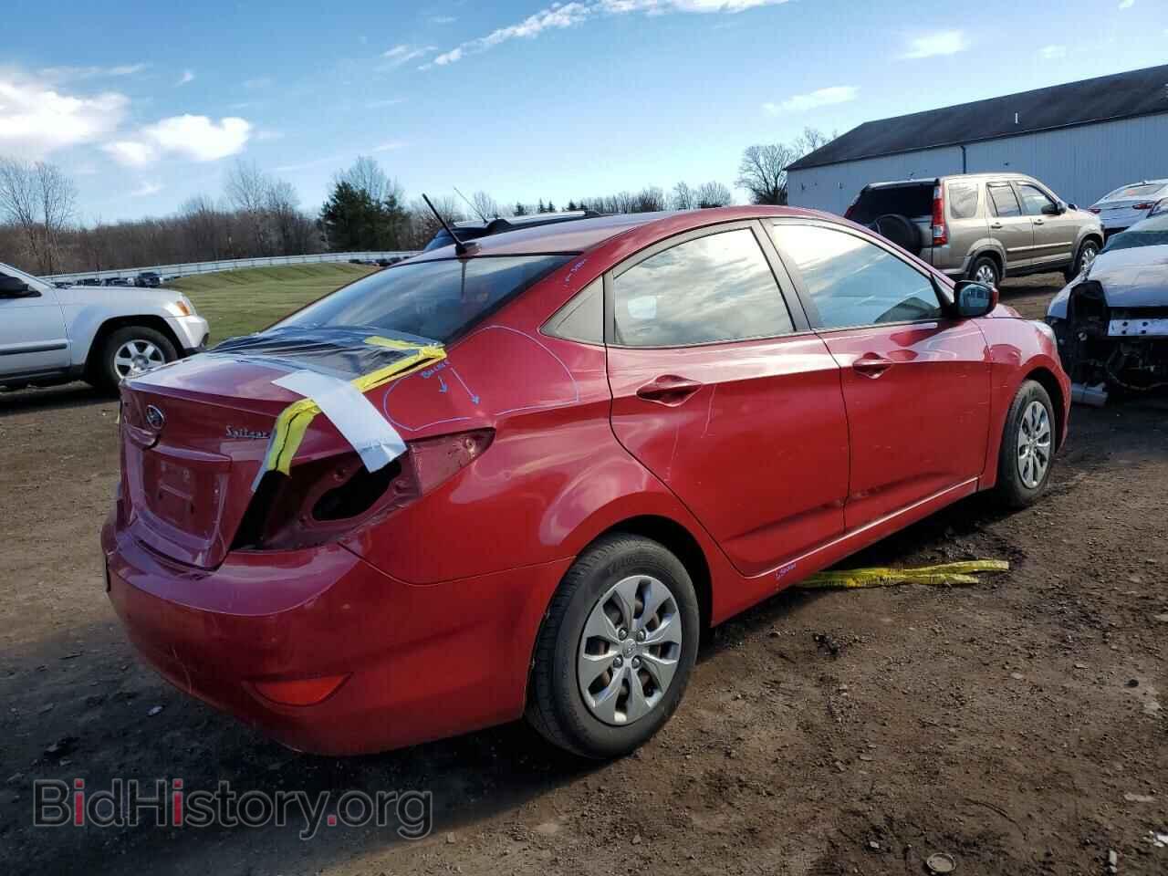 2017 HYUNDAI ACCENT - VIN: KMHCT4AE3HU213918 - Фото 3