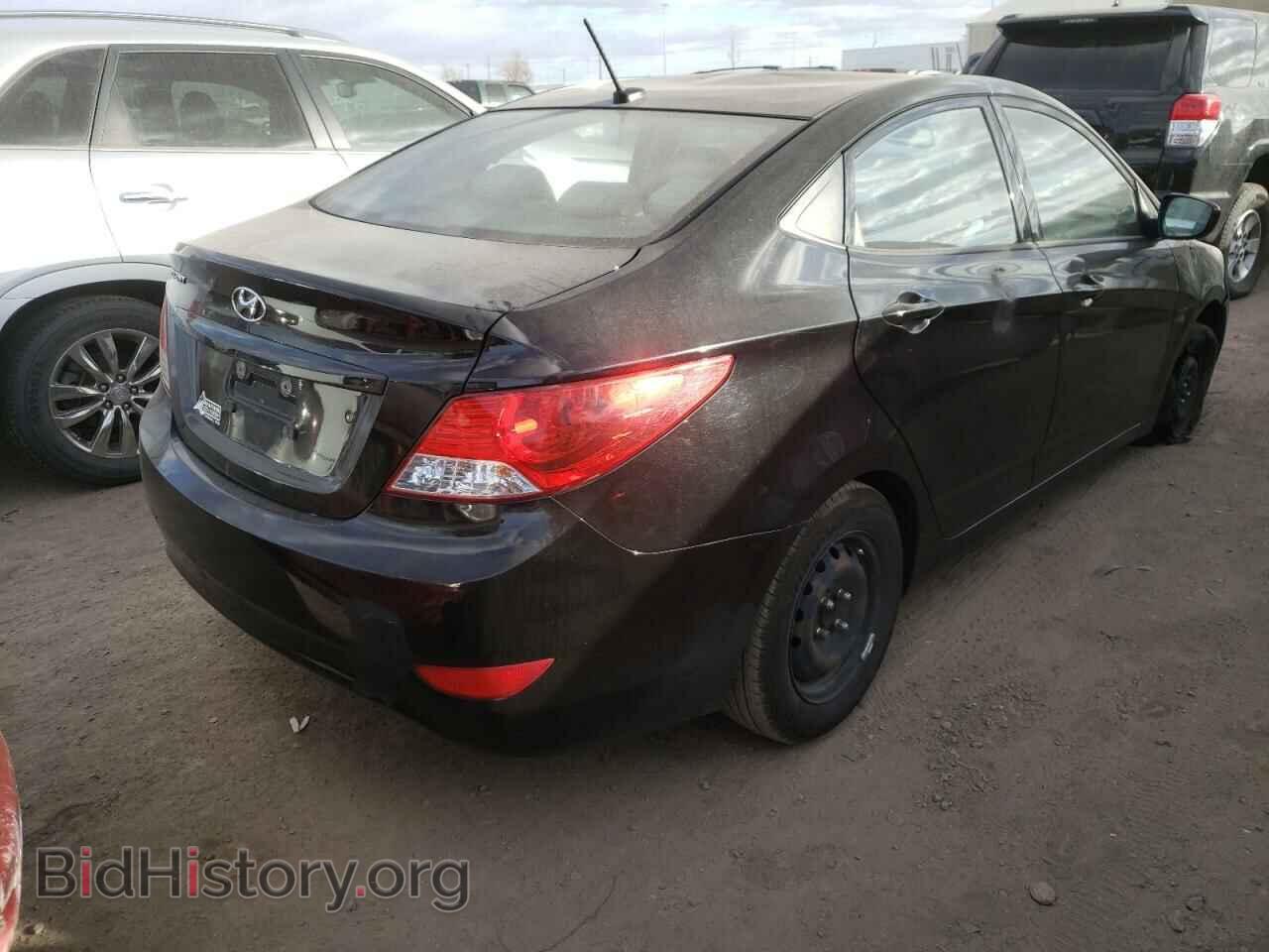 2013 HYUNDAI ACCENT - VIN: KMHCT4AE0DU419109 - Фото 4