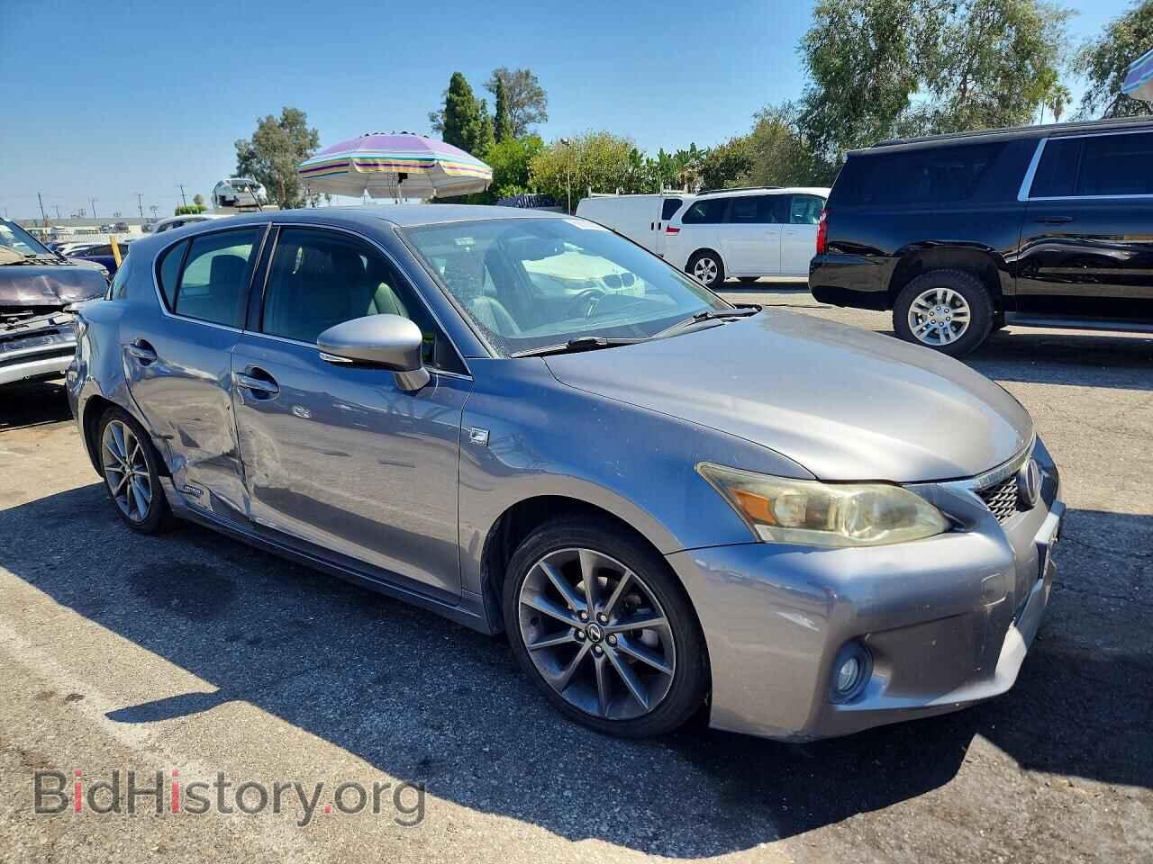 2012 LEXUS CT 200 - VIN: JTHKD5BH1C2047915 - Фото 4
