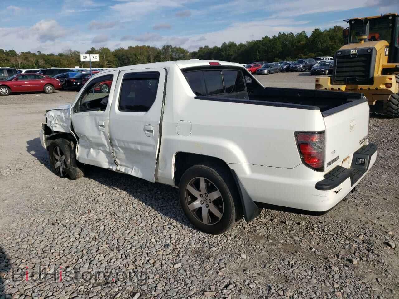 2014 HONDA RIDGELINE - VIN: 5FPYK1F69EB009777 - Фото 2