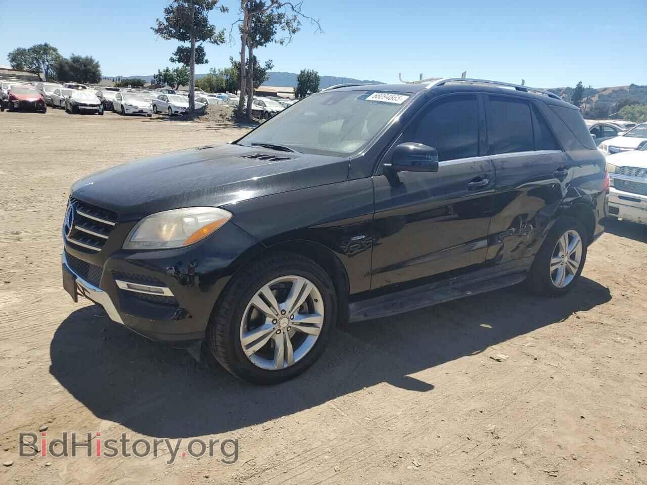 Photo 4JGDA2EB2CA005103 - MERCEDES-BENZ M-CLASS 2012