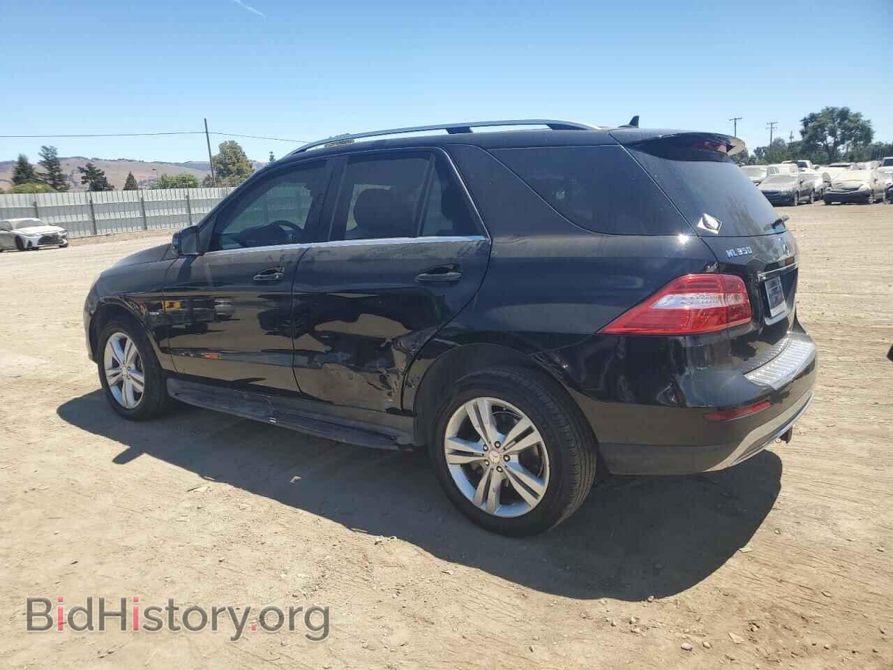 2012 MERCEDES-BENZ M-CLASS - VIN: 4JGDA2EB2CA005103 - Фото 2