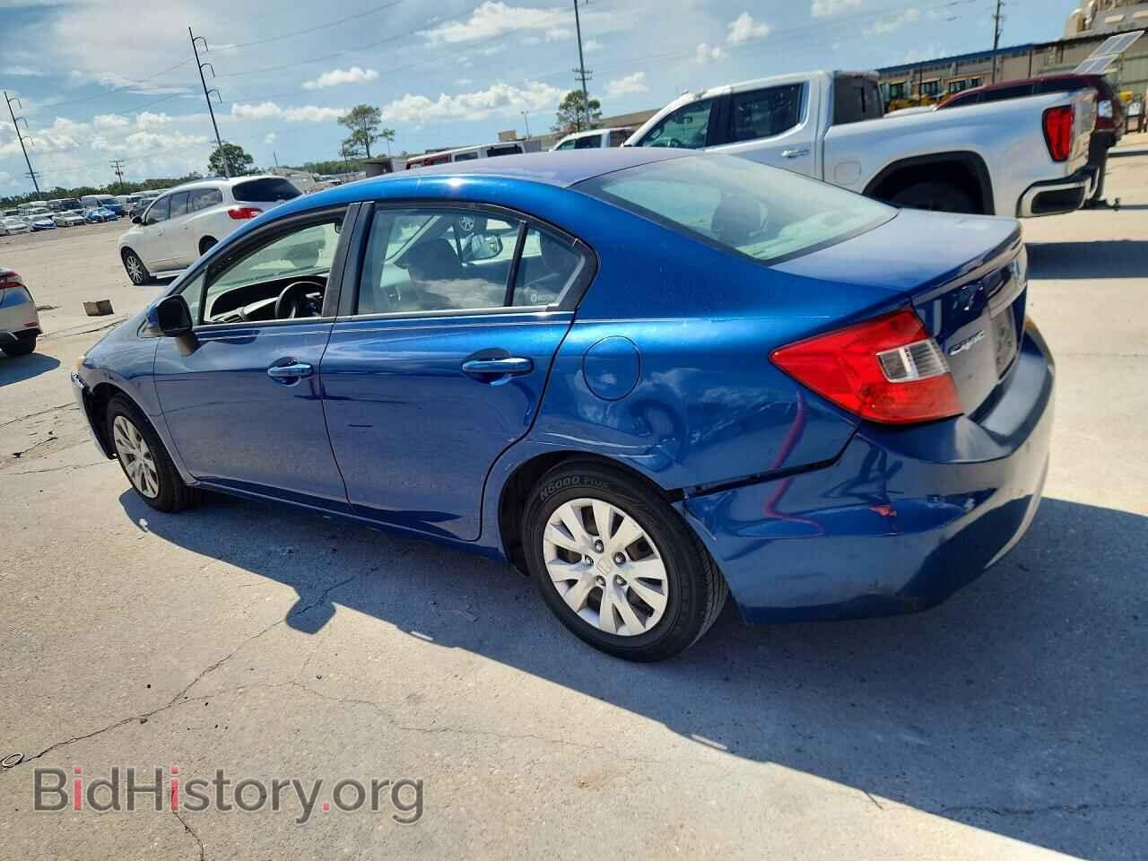 2012 HONDA CIVIC - VIN: 2HGFB2F54CH533800 - Фото 2