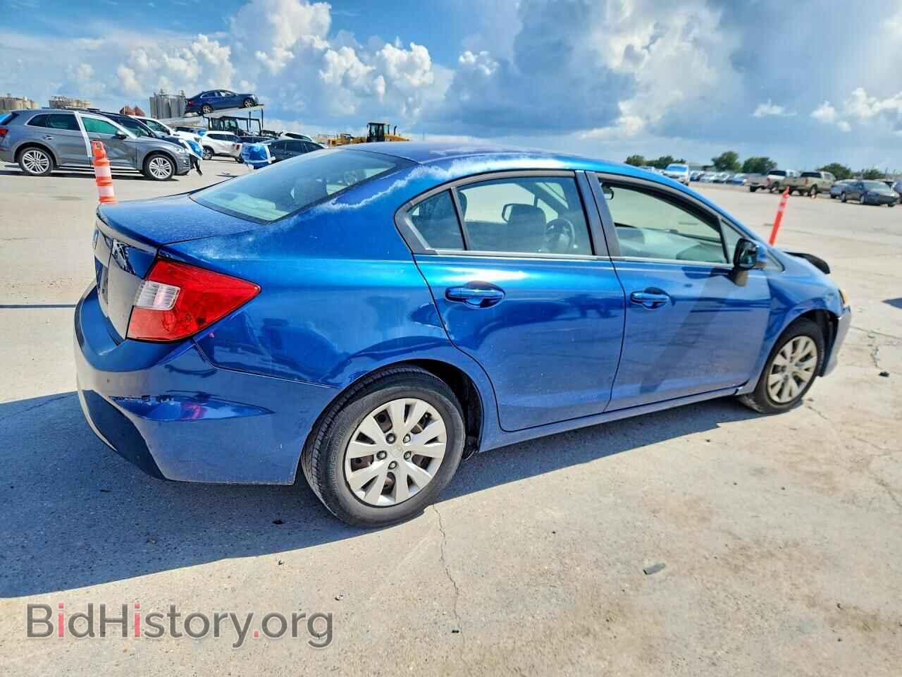 2012 HONDA CIVIC - VIN: 2HGFB2F54CH533800 - Фото 3