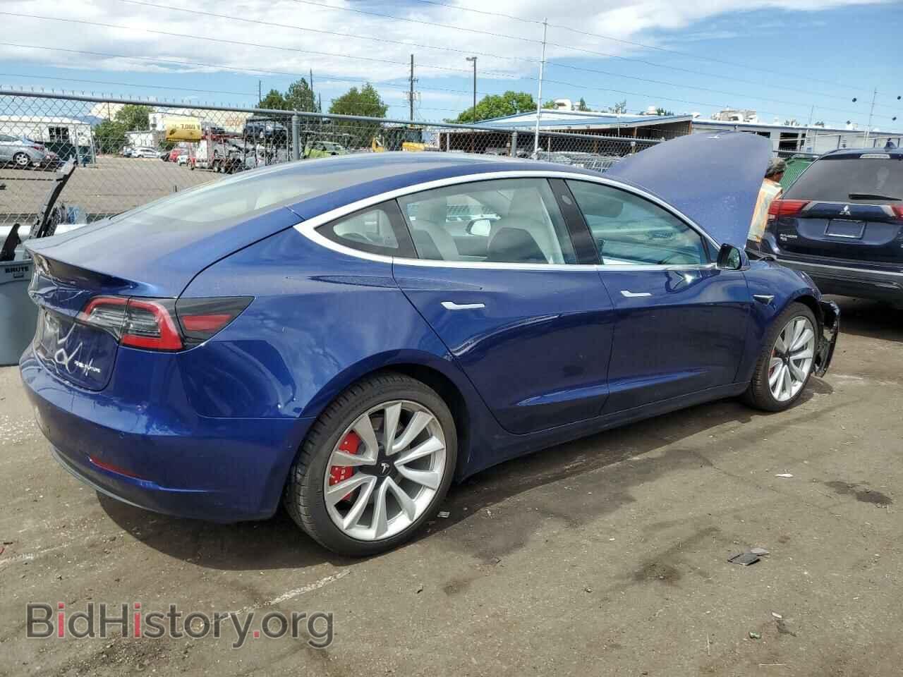 2018 TESLA MODEL 3 - VIN: 5YJ3E1EB4JF135421 - Фото 3