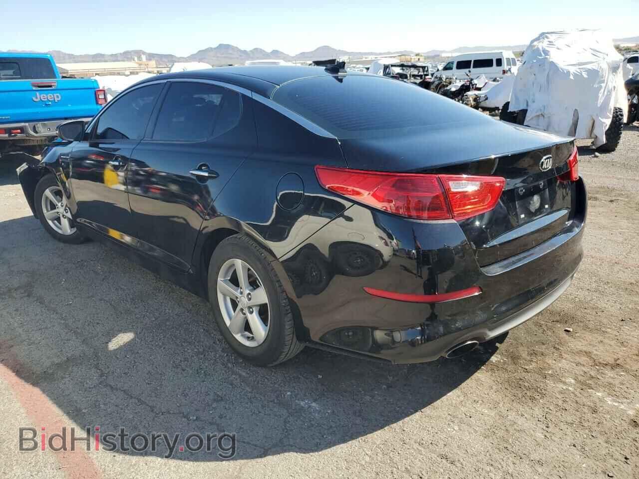 2015 KIA OPTIMA - VIN: 5XXGM4A71FG484841 - Фото 2