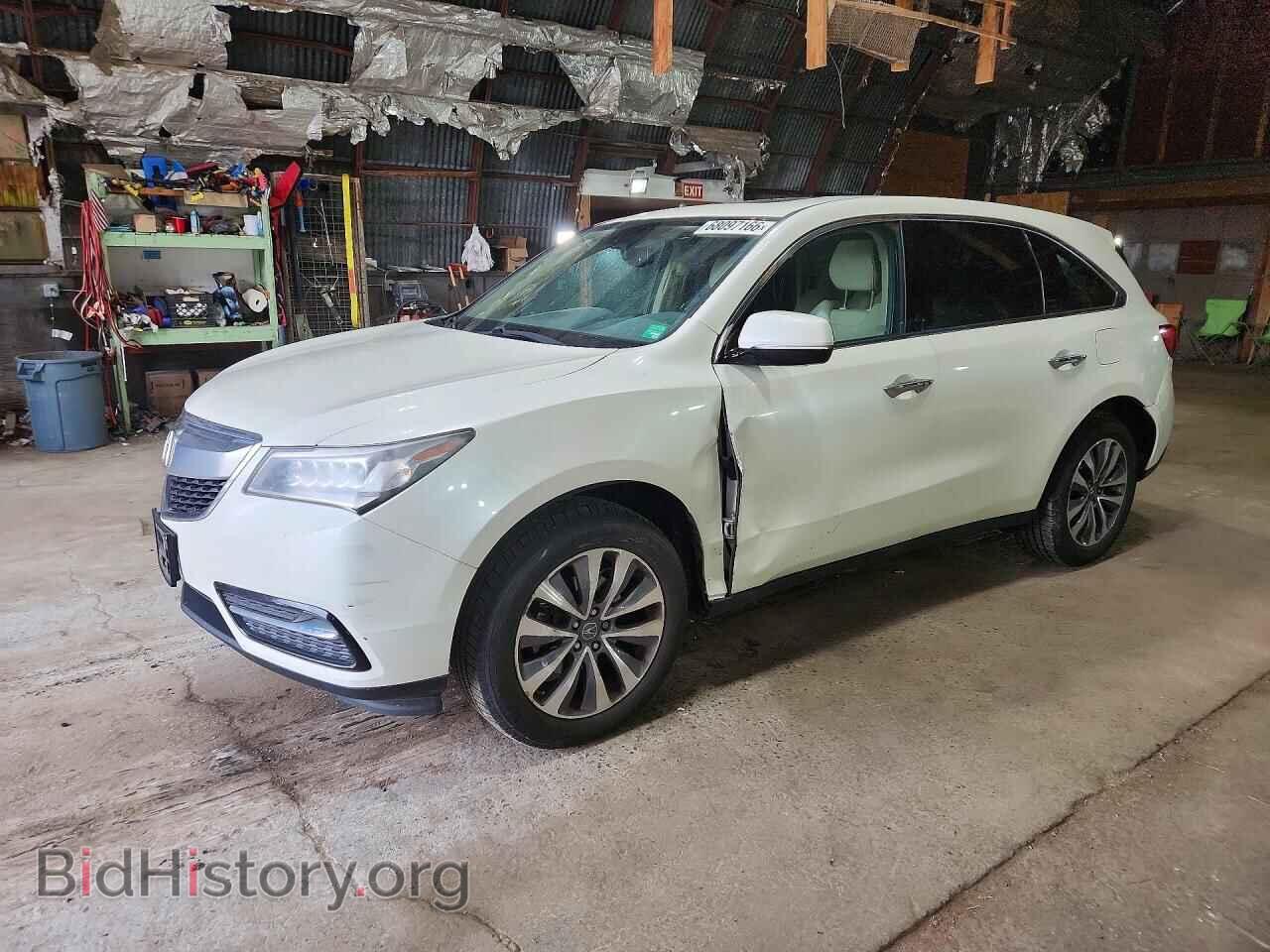 Фотография 5FRYD4H67EB034502 - ACURA MDX 2014