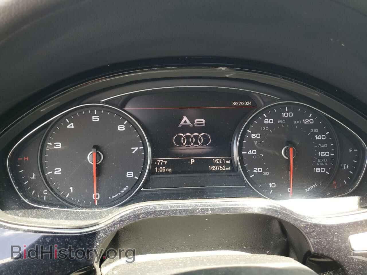 2012 AUDI A8 - VIN: WAURVAFD0CN012890 - Photo 9