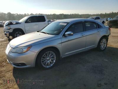 2011 Chrysler 200 200 Limite, серебристый — VIN 1C3BC2FG4BN533463, Copart