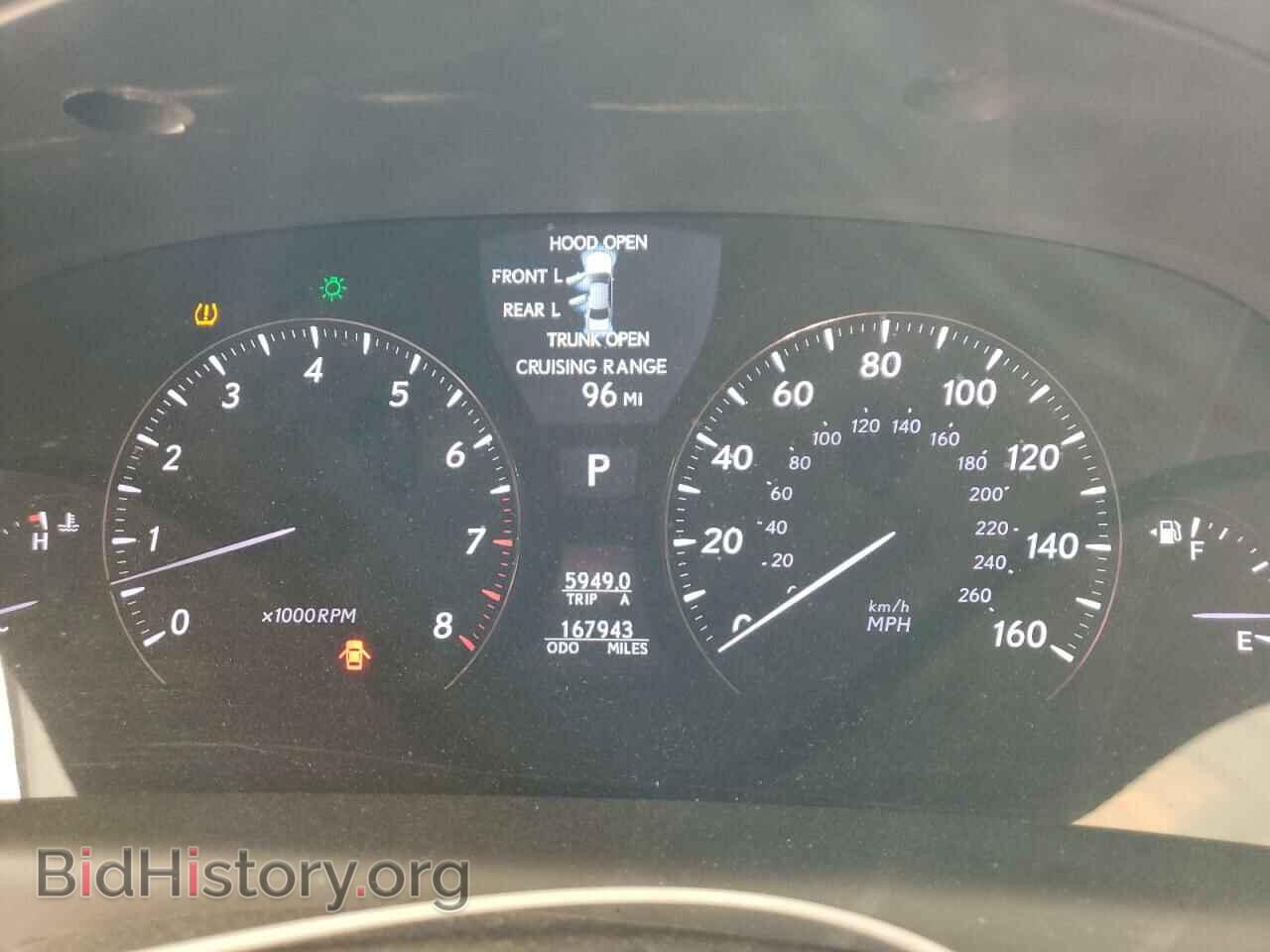 2010 LEXUS LS460 - VIN: JTHGL5EF4A5041475 - Photo 9